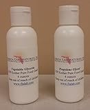 2- 4oz Vegetable Glycerin & Propylene Glycol USP Kosher VG PG 99.9% Pure Food Grade