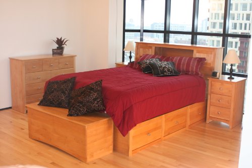6 PIECE ALDER QUEEN CHESTBED GROUP 6 PIECE ALDER QUEEN CHESTBED GROUP