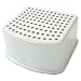 Tippitoes Step Up Stool (White/Grey)
