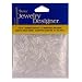 1/4 In. Rainbow Glass Bugle Beads, Crystal, 20 Gram/Pkg