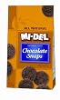 Mi-Del Old-Fashion, Swedish Style Chocolate Snaps, 10-Ounce Bag (Pack of 12)