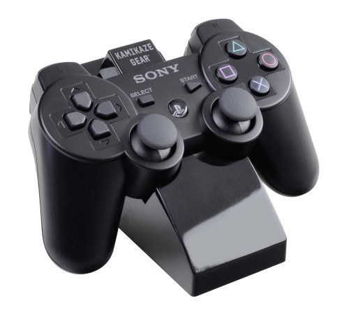 PlayStation 3 / PS3 Slim - Wireless Charging Dock -black- Kabellos Laden per Induktion