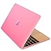 Mosiso New Macbook Case, Smooth Matte Finish Hard Shell Protective Case for MacBook 12 Inch with Retina Display A1534 [2016 / 2015 Release] (Pink)