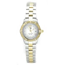 TAG Heuer Women's Aquaracer Diamond Accented Two-Tone Watch #WAF1451.BB0814