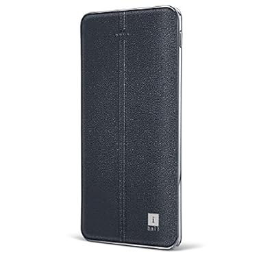 iBall Portable SLIM Power Bank With Dual USB Port &amp; Rechargeable Power Battery 12000mAh PB-12006 - Black