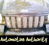 Jeep Liberty Chrome Mesh Grille Insert 02-04