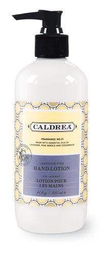 Caldrea Hand Lotion, Lavender Pine, 11-Ounce Bottles (Pack of 6) by Caldrea