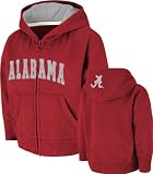Alabama Crimson Tide Toddler Cardinal Arcade Full-Zip Hooded Sweatshirt