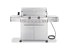 Weber 1880001 Summit S-650 Natural Gas Grill, Stainless Steel