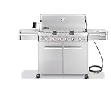 IMAGE OF Weber 1880001 Summit S-650 Natural Gas Grill, Stainless Steel
