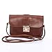 CASY MALL Universal Cell Phone Bag Leather Wallet Case 3 Layers Crossbody Purse With Shoulder Strap For Apple Iphone 6 6S,Samsung Galaxy S6,S6 Edge,Galaxy S5,Lg,HTC Brown