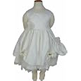 Girls Cream Purse Dress 2 - 7 years'