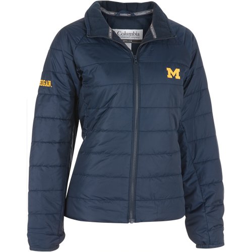Columbia Michigan Wolverines Women's GiveGo Jacket