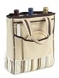 Picnic at Ascot 340SC Santa Cruz Triple Wine Carrier Cream Soft Stripe