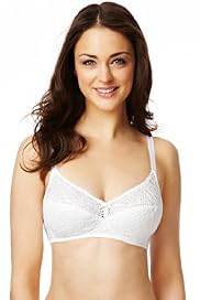 Everyday Non-Wired Crochet Trim Lace B-DD Bra