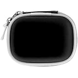 BIRUGEAR Black Premium Universal Bluetooth Headset Pouch Carrying Case for Jabra, Samsung, Plantronics, BlueAnt, Nokia, Motorola Bluetooth Headset and more