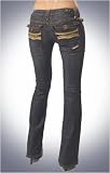 Taverniti So Janis Gold Tape Bootcut