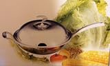 Review  WS3036 / Multi Layer Fashionable Stainless Steel Wok Skillet