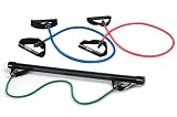 SPRI Xercise Bar Kit with 3 Xertubes