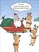 Paper Magic Holiday Spice Christmas Cards - Santa and the Hybrid Sleigh - Set of 18
