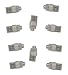 10 Pack WHITE ONLY Super Bright Finger Flashlights - LED Finger Lamps - Rave Finger Lights