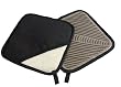 Lurch 70084 Topflappen/Untersetzer, schwarz