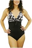 It Figures Women's Layered Floral One Piece