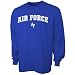 Air Force Falcons Royal Blue Arch Letter Long Sleeve T-shirt