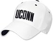 Connecticut Huskies White One-Fit Hat