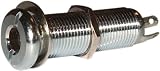 Produkt-Bild: Elektronik Einbaubuchse f&uuml;r 6,3mm Klinke Anschluss f&uuml;r Gitarre Verchromt
