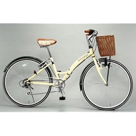 WACHSEN 26インチ折り畳みシティサイクル シマノ6段変速付き ヴァクセン