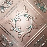 Ceiling Tile - Faux Like Tin - Anet Antique Copper Patina