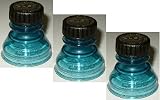 Three (3) Blue - Snap Capps - Reclosable Can Tops (Turns Almost Any Can into a Bottle!) Save Money Buy Cans over Bottles! Snap Capp - No More Beer or Soda Spills - A Must for Tailgating!