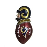 Pack of 2 NFL St. Louis Rams Football Tackler Magnets