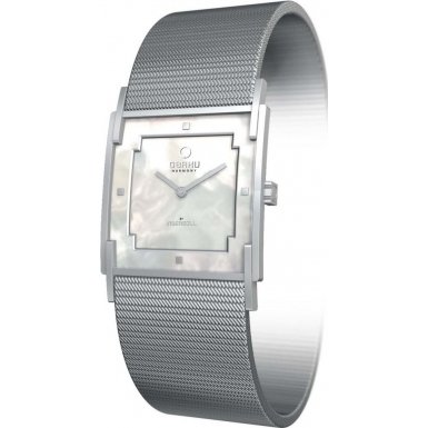 Obaku V105LCWMC Ladies Harmony White Silver Watch