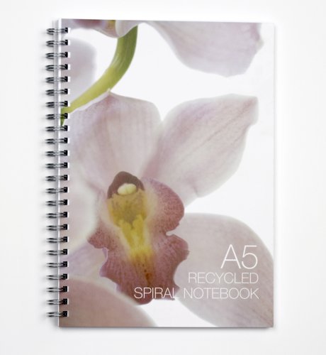 A5 Recycled Flower Notepad