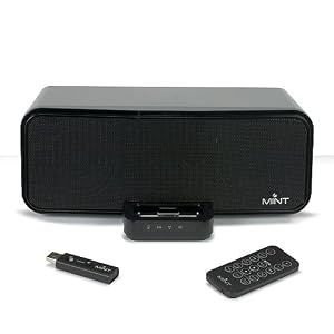 Mint 130 Wireless Speaker for iPod, MP3 Players, PCs, and Mac (Black)