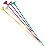 Balloon Sticks With Holders (pack of 100 for latex balloons) - White