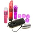 Doc Johnson i-Vibe Strawberry Pocket Rocket Vibrator Adult Sex Toy Kit