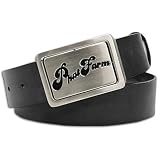 Phat Farm - Phat Farm 'P' & Script Flip Plate Belt