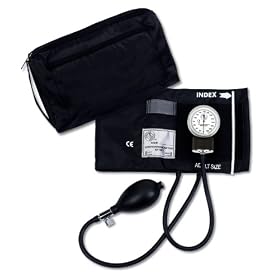 Prestige Medical Criterion Plus Aneroid Sphygmomanometer, Black