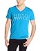 BOSS Hugo Men's UPF 50+ V-Neck Swim Shirt