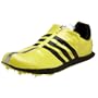 adidas Men's adizero TJ Running Shoe,Yellow/Black/Silver,10 M