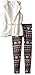 Beautees Girls' Big Plush Faux Fur Legging Set