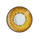 Halloween Pair of Natural Hazel Fashion Contact Lenses Fancy Dress
