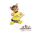 6" Learning To Tie Mouse By Annalee