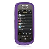 Premium Soft PURPLE Durable Rubber Silicone Skin Case for Samsung Instinct S30