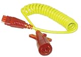 Hopkins 47015 Flex-Coil 7 RV Blade to 4 -Wire Flat Adapter with Nite-Glow