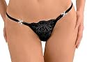 Eros Veneziani String Tanga, No 2665, schwarz