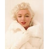 Marilyn Monroe (White Mink Coat) Poster Print - 16" X 20"